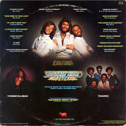 Various : Saturday Night Fever (The Original Movie Sound Track) (2xLP, Album, Comp, Pit)
