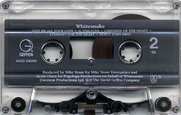 Whitesnake : Whitesnake (Cass, Album, RE, SR,)