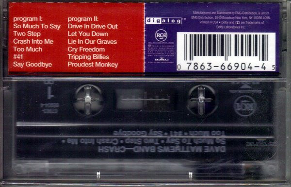 Dave Matthews Band : Crash (Cass, Album)