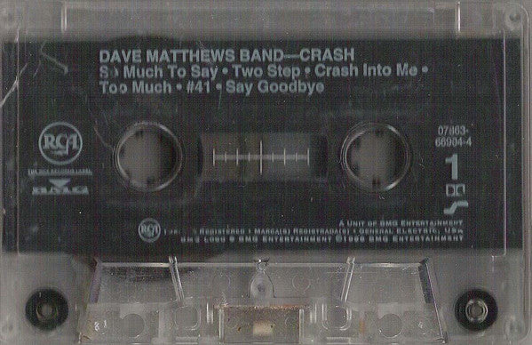 Dave Matthews Band : Crash (Cass, Album)