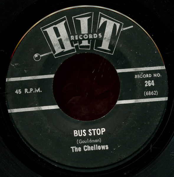 The Chellows : Cherish / Bus Stop (7", Mono)