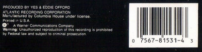 Yes : Fragile (Cass, Album, Club, RE)
