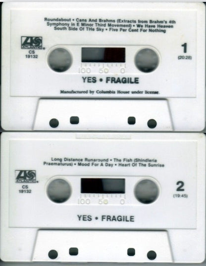 Yes : Fragile (Cass, Album, Club, RE)