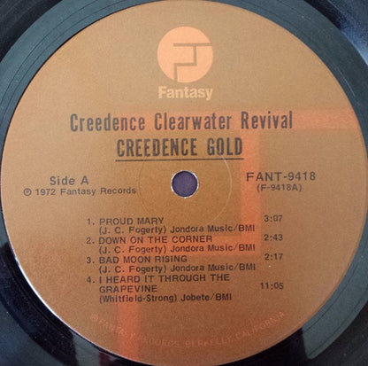 Creedence Clearwater Revival : Creedence Gold (LP, Comp, Ind)