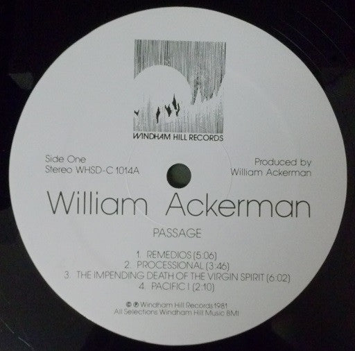 William Ackerman : Passage (LP, Album, Tra)