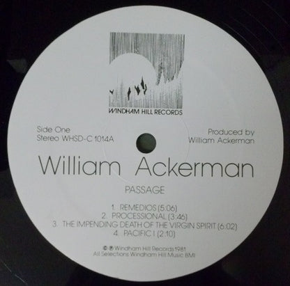 William Ackerman : Passage (LP, Album, Tra)