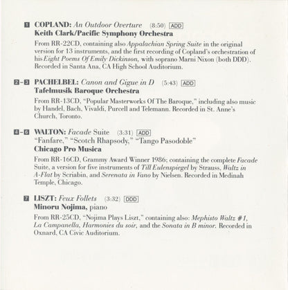 Various : Reference Classics - First Sampling (CD, Smplr)