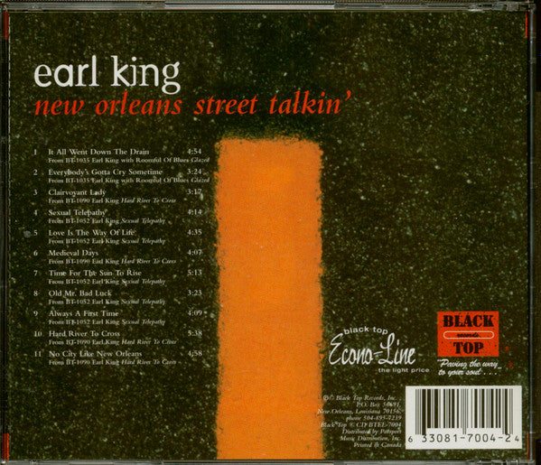 Earl King : New Orleans Street Talkin' (CD, Album, Comp)
