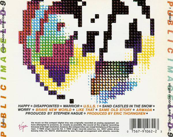 Public Image Ltd* : 9 (CD, Album)