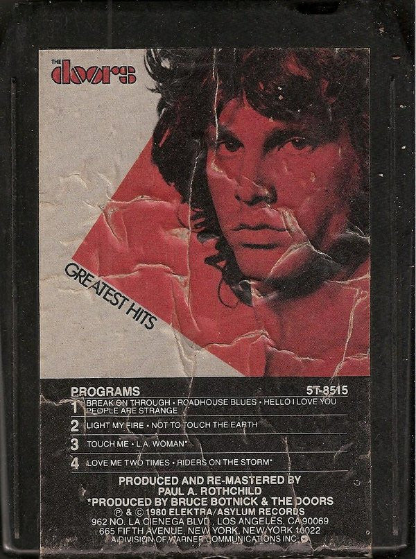 The Doors : Greatest Hits (8-Trk, Comp, RE, RM)