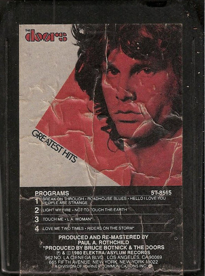 The Doors : Greatest Hits (8-Trk, Comp, RE, RM)