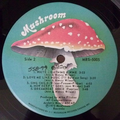 Heart : Dreamboat Annie (LP, Album, RE, Gat)