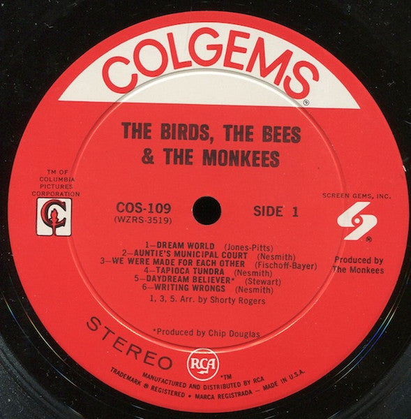 The Monkees : The Birds, The Bees & The Monkees (LP, Album, Roc)