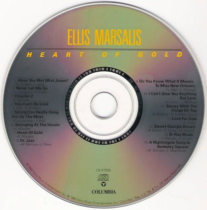 Ellis Marsalis : Heart Of Gold (CD, Album)