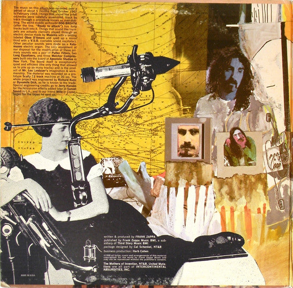 The Mothers Of Invention* : Uncle Meat (2xLP, Album, CTH)