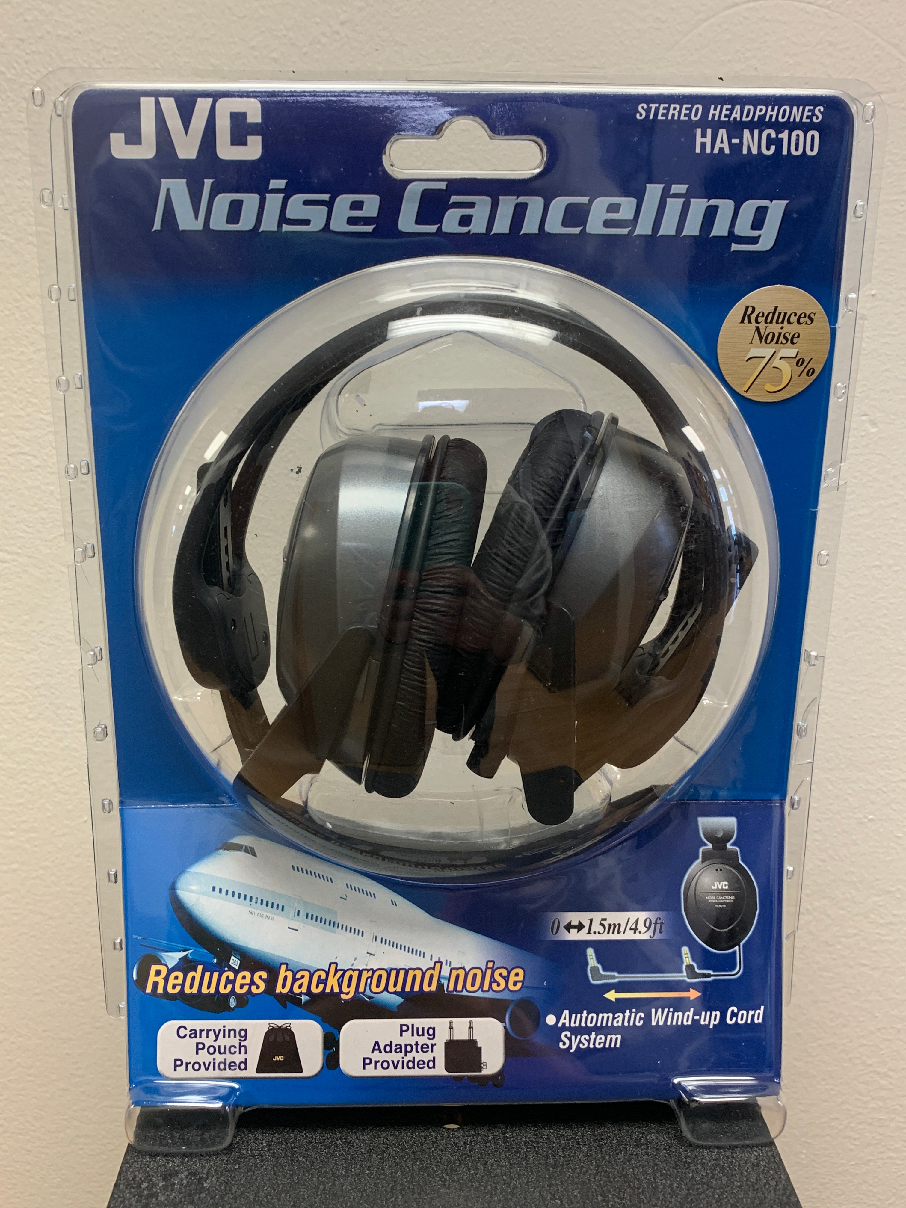 JVC Noise Cancelling HA-NC100 Headphones