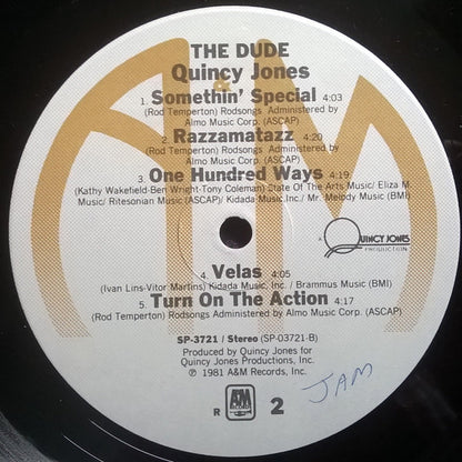 Quincy Jones : The Dude (LP, Album, R)