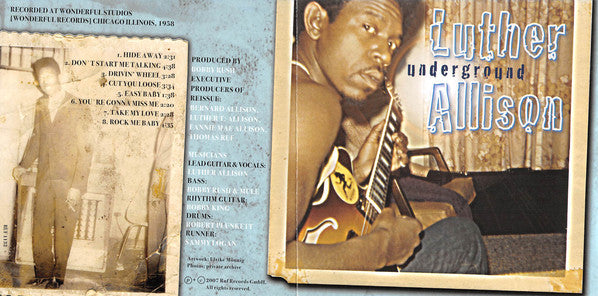 Luther Allison : Underground (CD, Album)