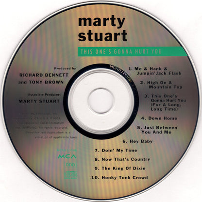 Marty Stuart : This One's Gonna Hurt You (CD, Album)