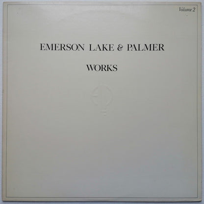 Emerson Lake & Palmer* : Works (Volume 2) (LP, Album, RI,)