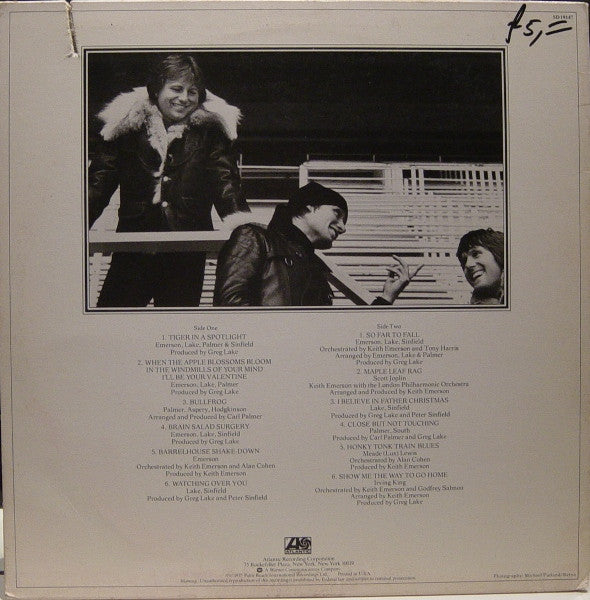 Emerson Lake & Palmer* : Works (Volume 2) (LP, Album, RI,)