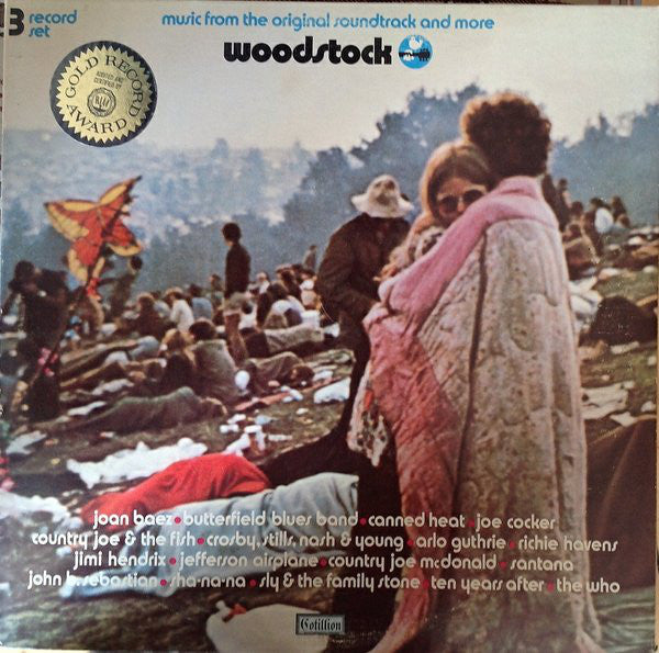 Various : Woodstock - Music From The Original Soundtrack And More (3xLP, Album, SP )