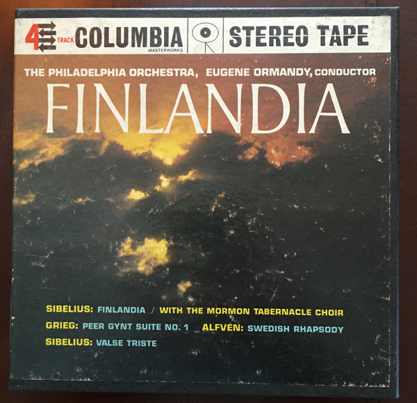 The Philadelphia Orchestra, Eugene Ormandy - Sibelius*, Grieg*, Alfvén*, The Mormon Tabernacle Choir* : Finlandia (Reel, 4tr Stereo, 7" Reel)