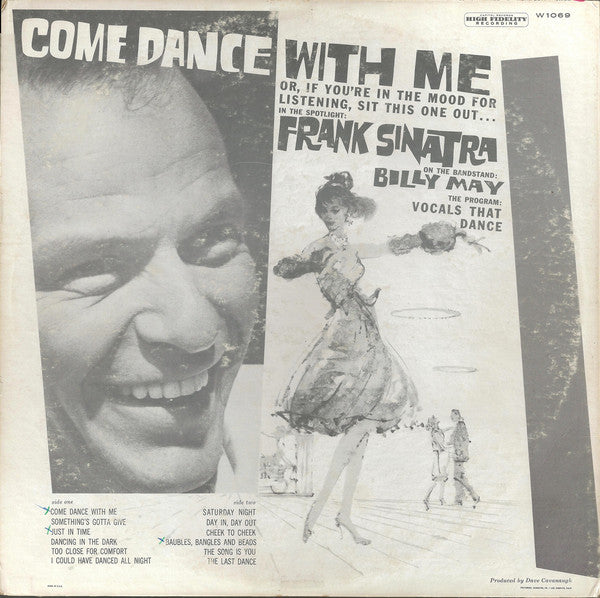 Frank Sinatra : Come Dance With Me! (LP, Album, Mono, Scr)