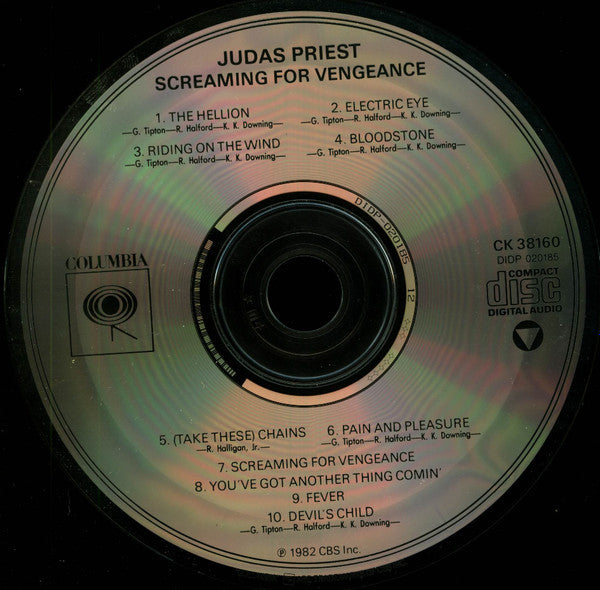 Judas Priest : Screaming For Vengeance (CD, Album, RP)