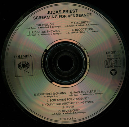 Judas Priest : Screaming For Vengeance (CD, Album, RP)