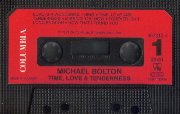 Michael Bolton : Time, Love & Tenderness (Cass, Album, Dol)