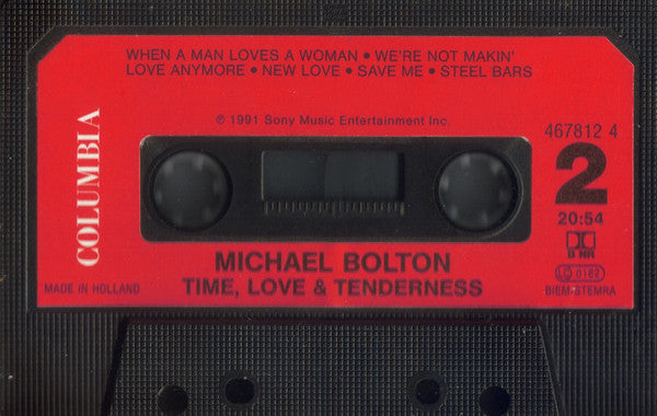Michael Bolton : Time, Love & Tenderness (Cass, Album, Dol)