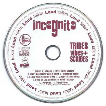 Incognito : Tribes, Vibes + Scribes (CD, Album)