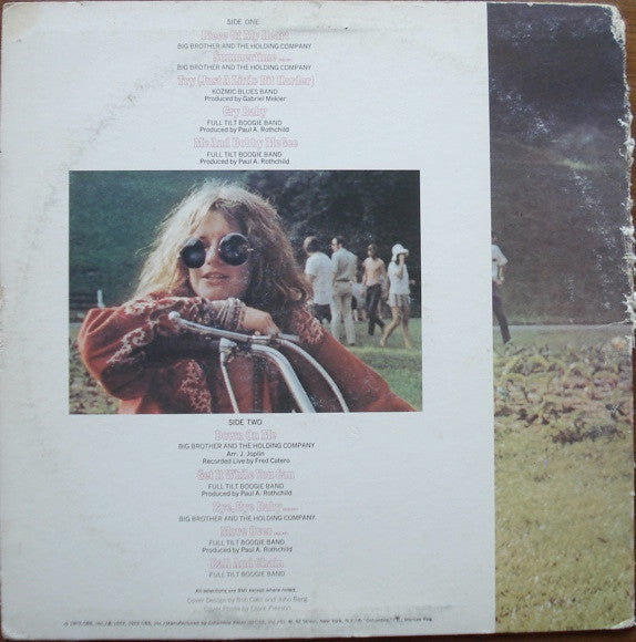 Janis Joplin : Janis Joplin's Greatest Hits (LP, Comp, RE, Pit)