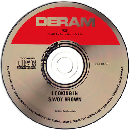 Savoy Brown : Looking In (CD, Album, RE, RM, RP)