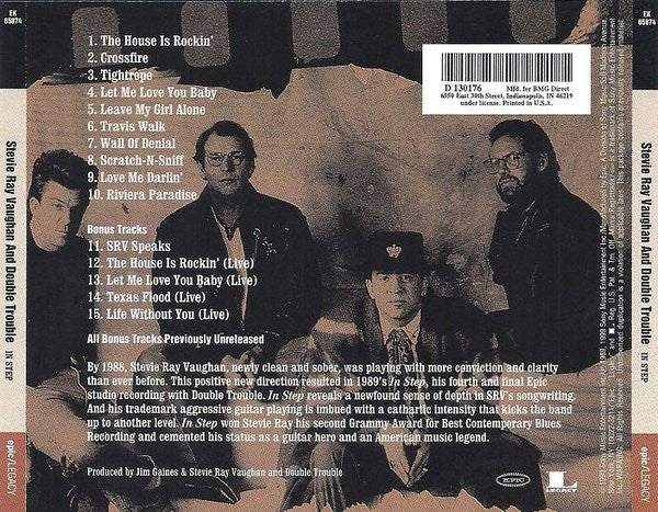 Stevie Ray Vaughan & Double Trouble : In Step (CD, Album, Club, RE)