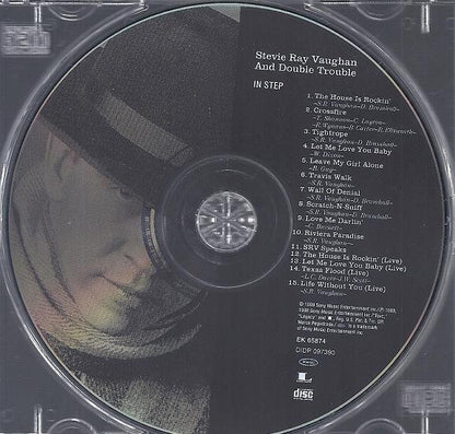 Stevie Ray Vaughan & Double Trouble : In Step (CD, Album, Club, RE)