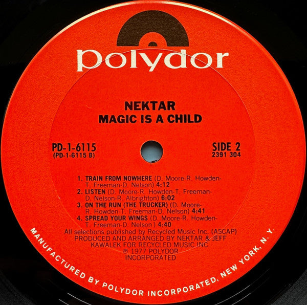 Nektar : Magic Is A Child (LP, Album)