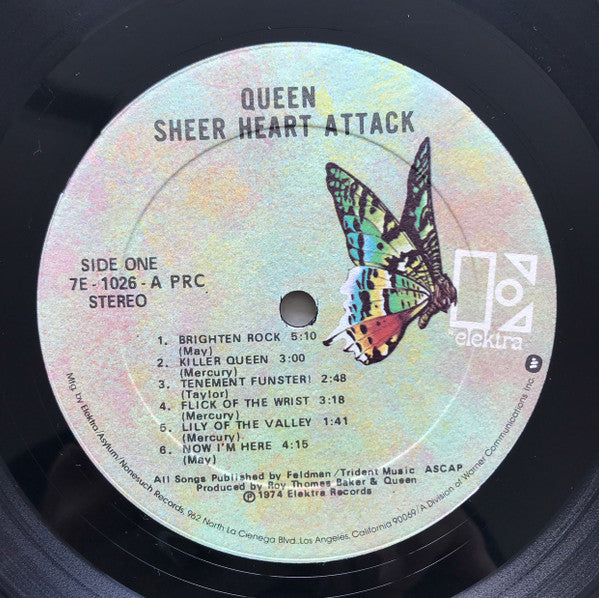 Queen : Sheer Heart Attack (LP, Album, PRC)