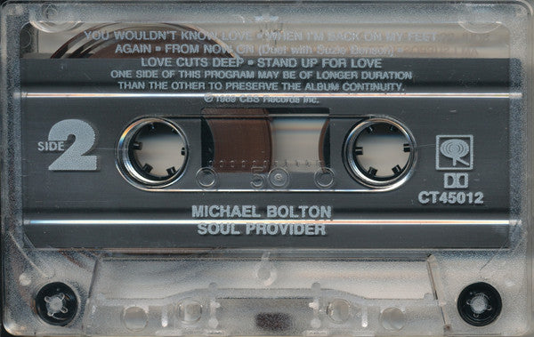 Michael Bolton : Soul Provider (Cass, Album)