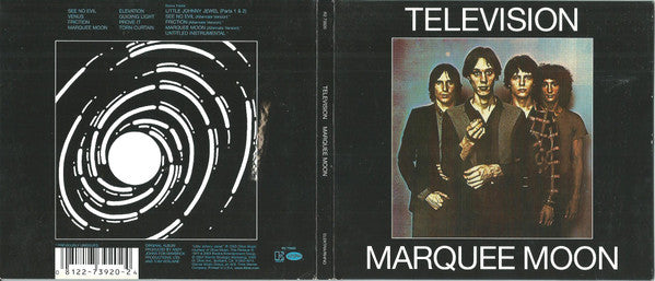 Television : Marquee Moon (CD, Album, RE, RM, Cin)