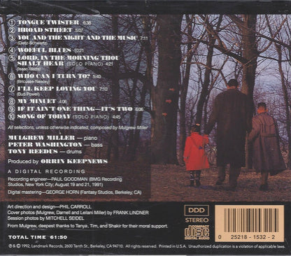 Mulgrew Miller : Time And Again (CD, Album)