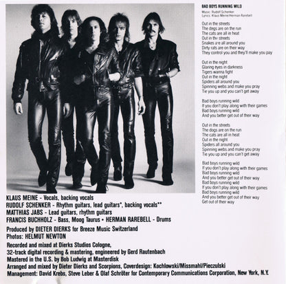 Scorpions : Love At First Sting (CD, Album, RE)