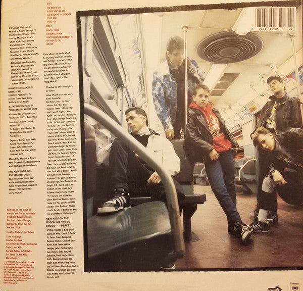 New Kids On The Block : Hangin' Tough (LP, Album, Car)