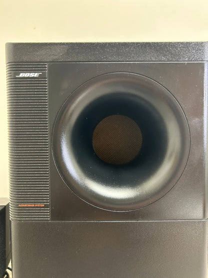 Bose Acoustimass 3 Series IV Speakers * Fully Serviced  * Desk Stands * Manual