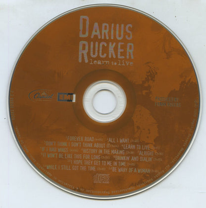 Darius Rucker : Learn To Live (CD, Album)