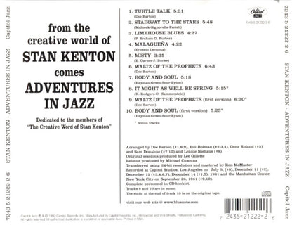 Stan Kenton : Adventures In Jazz (CD, Album, RE)