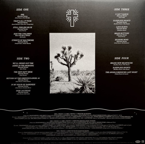 Gram Parsons : 180 Gram: Alternate Takes From GP And Grievous Angel (2xLP, RSD, Comp, Ltd, RM)