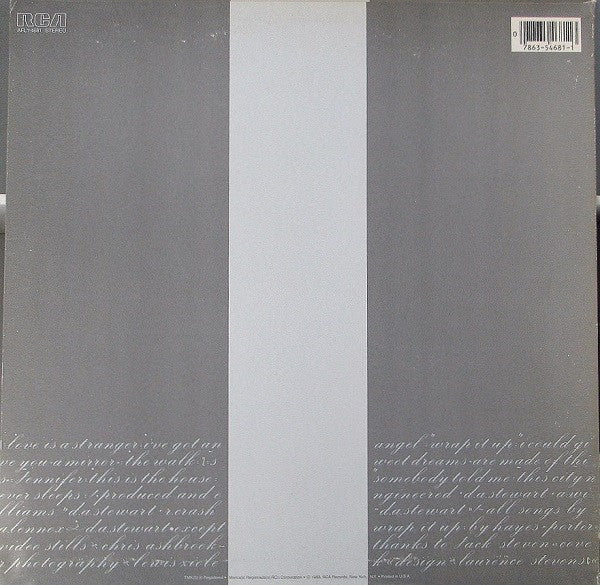 Eurythmics : Sweet Dreams (Are Made Of This) (LP, Album, RP, Ind)