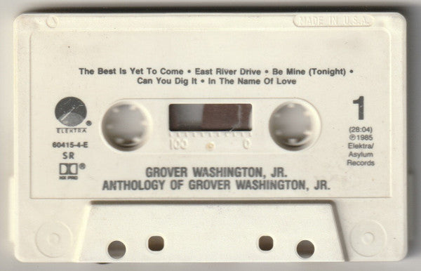 Grover Washington, Jr. : Anthology Of Grover Washington Jr. (Cass, Comp, Dol)